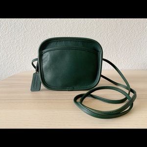 Vintage Coach 9935 Hadley Zip in Bottle Green